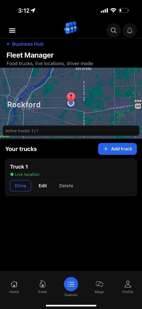 Fleet manager — Metro Taco Truck, Sweet Treats Truck, BBQ Pit Express